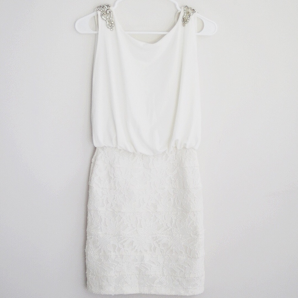 White dress bought from Macy